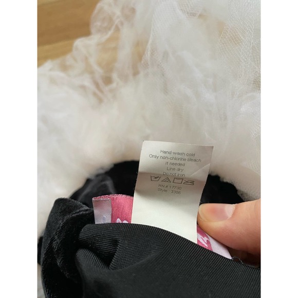 Vintage Stage Play Black Velvet Ballerina Tutu - Picture 7 of 7